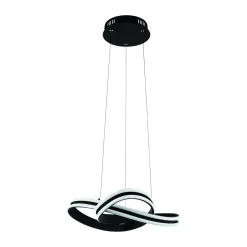 Eglo Pendellampa Corredera Stål Svart 34W 5100lm - 830 Varm Vit | 500mm