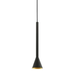 Eglo Pendellampa Cortaderas Stål Svart 4W 400lm - 830 Varm Vit | 95mm