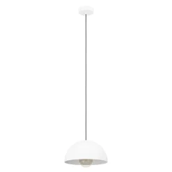 Eglo Pendellampa Gaetano Stål Vit | 300mm - Passande För 1x E27