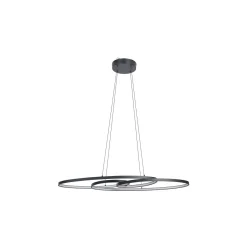 Eglo Pendellampa Gianella Stål Svart 38W 4400lm - 830 Varm Vit | Dimbar