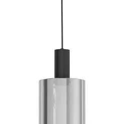 Eglo Pendellampa Gorosiba Stål Svart | 150mm - Passande För 1x E27