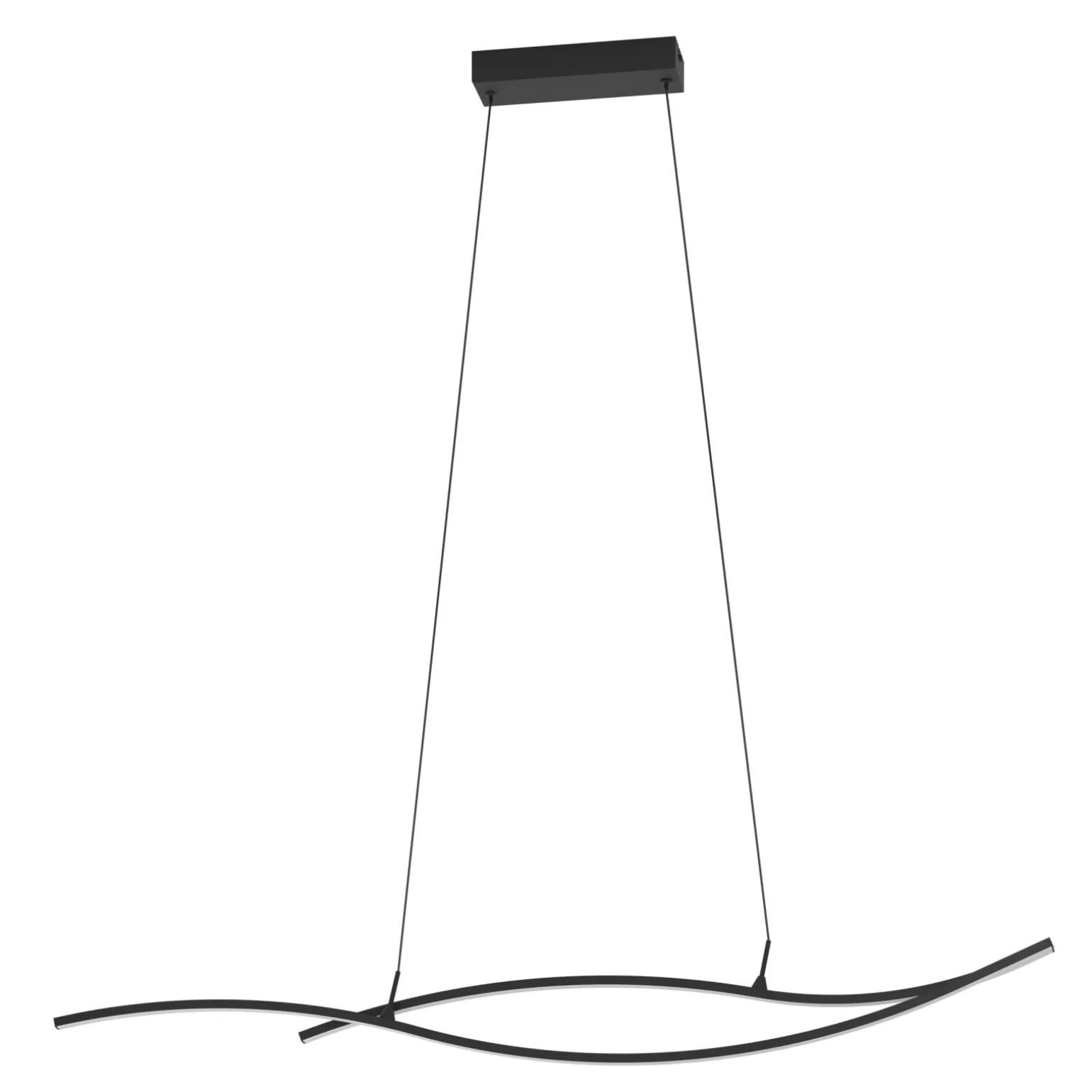 Eglo Pendellampa Grisolia Stål Svart 20W 2500lm - 840 Kallvit