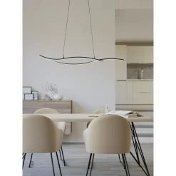 Eglo Pendellampa Grisolia Stål Svart 20W 2500lm - 840 Kallvit