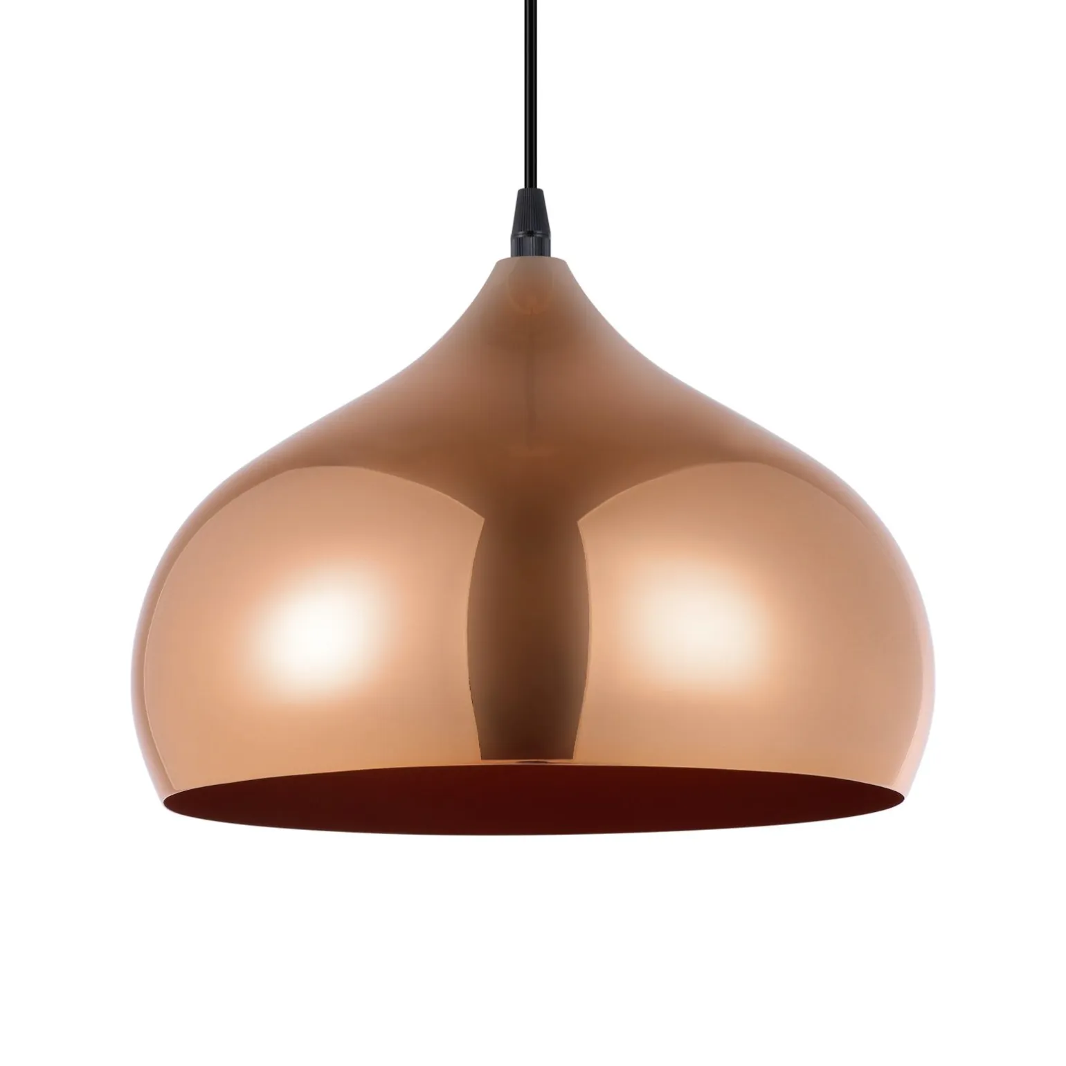 Eglo Pendellampa Hapton Stål Koppar | 290mm - Passande För 1x E27
