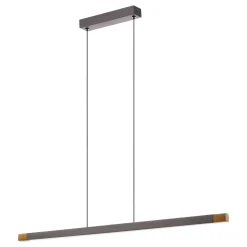 Eglo Pendellampa Lisciana Aluminium Grå 18W 2000lm - 830 Varm Vit | Dimbar