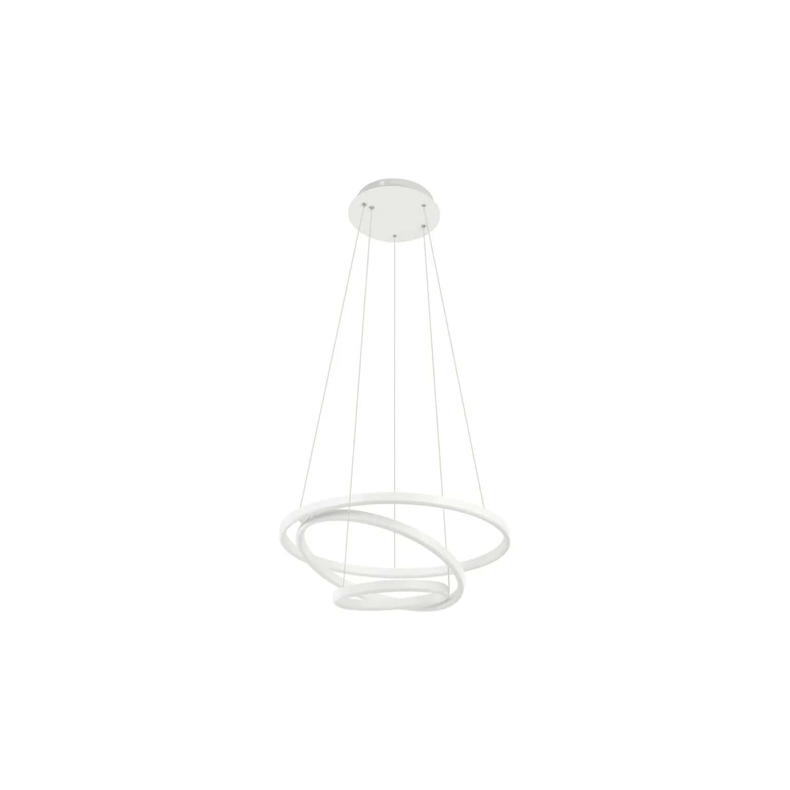 Eglo Pendellampa Lobinero-Z Aluminium Stål Vit 40W 6100lm - 830-865 Justerbar Vit | IP20 - Zigbee Dimbar