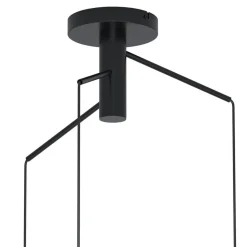Eglo Pendellampa Mantunalle Stål Svart | 620mm - Passande För 3x E27