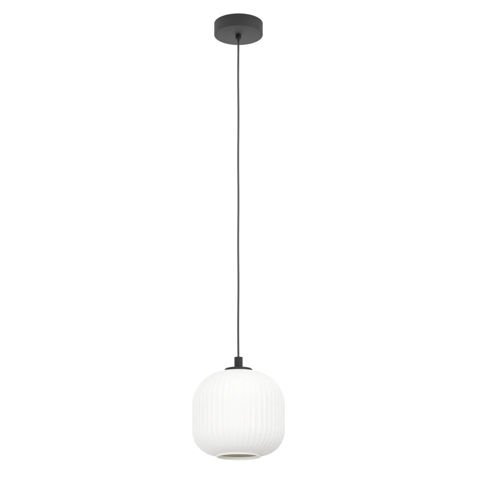 Eglo Pendellampa Mantunalle Stål Svart | 200mm - Passande För 1x E27