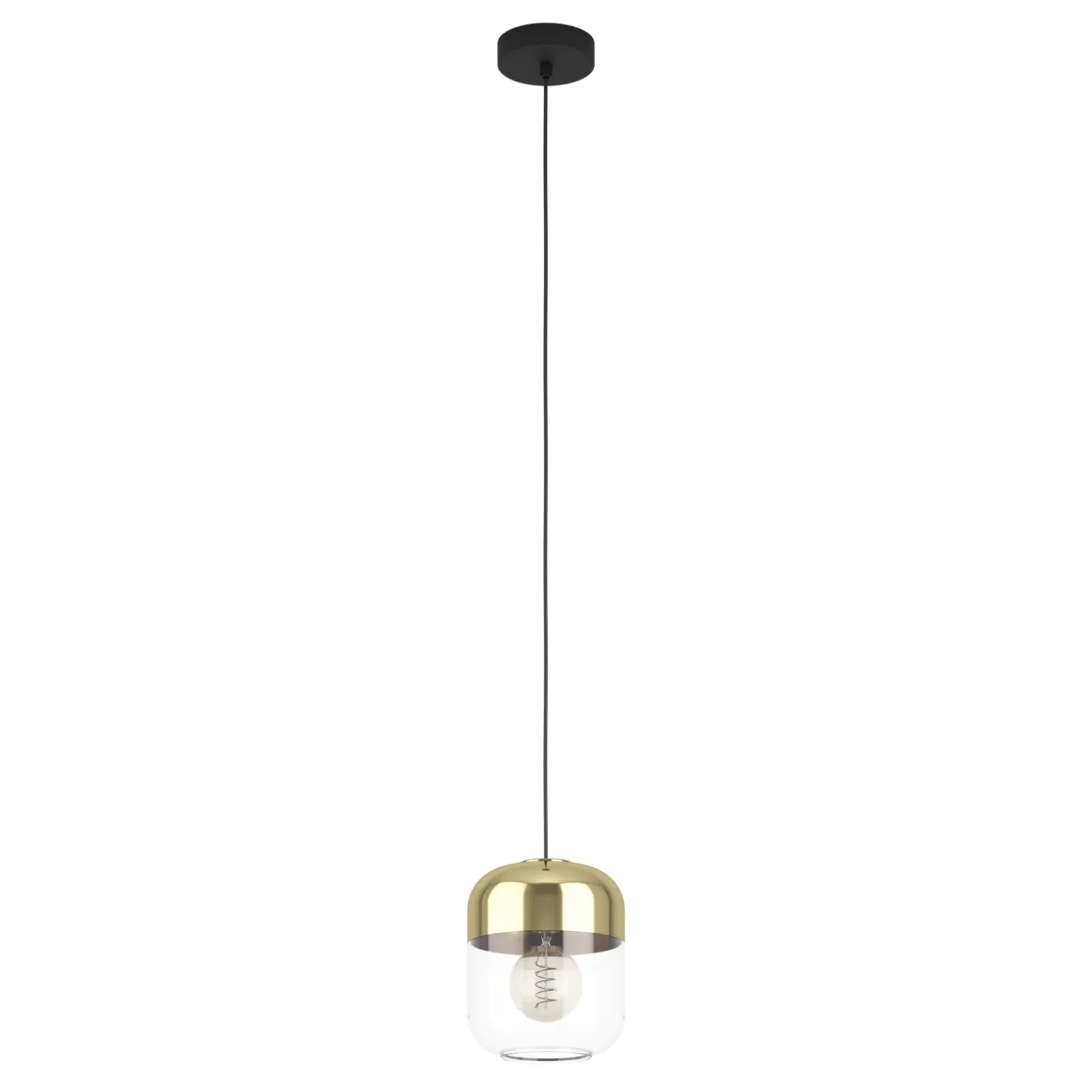 Eglo Pendellampa Maryvilla Stål Svart | 170mm - Passande För 1x E27