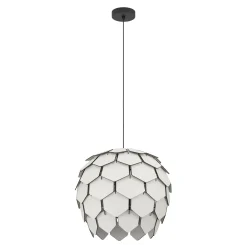 Eglo Pendellampa Mattanza Stål Svart | 495mm - Passande För 1x E27