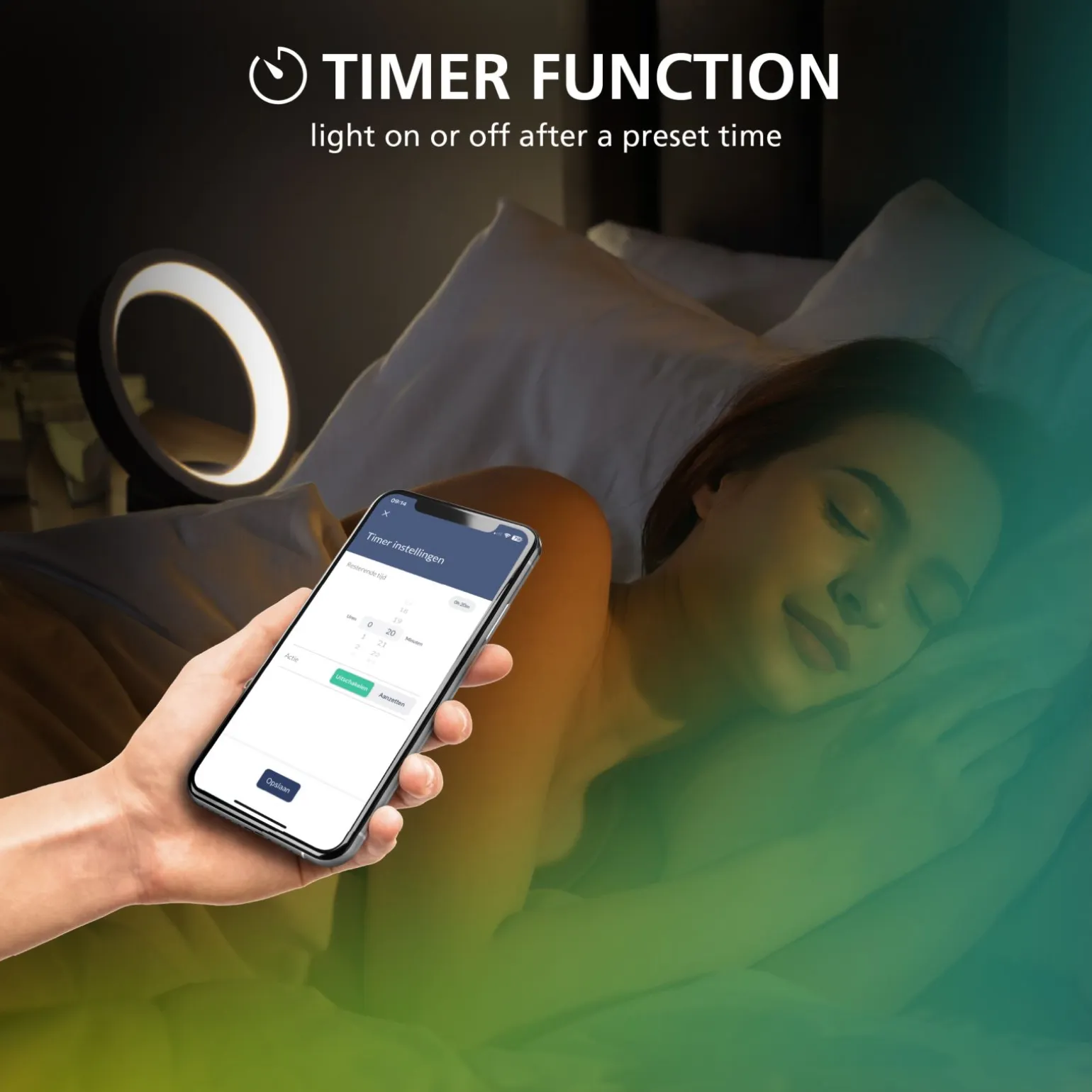 Eglo Pendellampa Molochio-Z Stål Svart 3W 500lm - 827-865 Justerbar Vit | 180mm - Dimbar