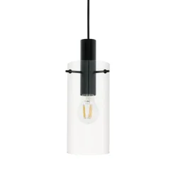 Eglo Pendellampa Montefino Stål Svart | 110mm - Passande För 1x E27