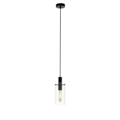 Eglo Pendellampa Montefino Stål Svart | 110mm - Passande För 1x E27