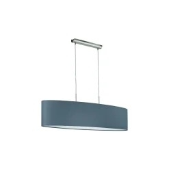 Eglo Pendellampa Pasteri Stål Satin Nickel | IP20 - Passande för 2x E27