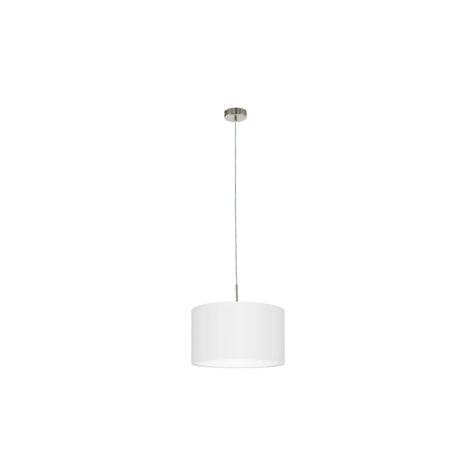 Eglo Pendellampa Pasteri Stål Satin Nickel | IP20 - Passande för 1x E27