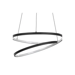 Eglo Pendellampa Ruotale Stål Svart 36W 4800lm - 830 Varm Vit