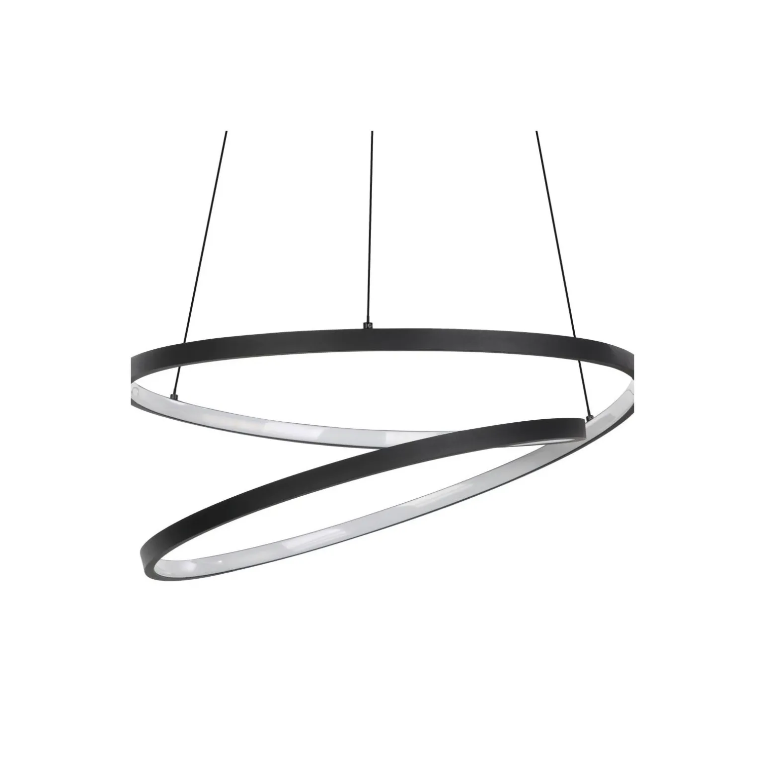 Eglo Pendellampa Ruotale Stål Svart 36W 4800lm - 830 Varm Vit