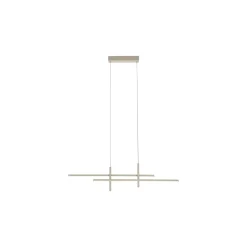 Eglo Pendellampa Trepilia Aluminium Stål Slipad 20W 2500lm - 830 Varm Vit | IP20