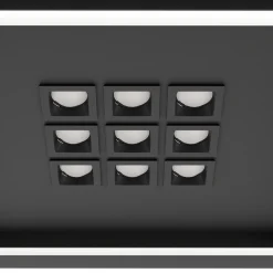 Eglo Taklampa Balazote Stål Svart 245W 4045lm - 827-865 Justerbar Vit | Dimbar
