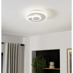 Eglo Taklampa Cadegal Stål Vit 78W 1100lm - 840 Kallvit | 200mm