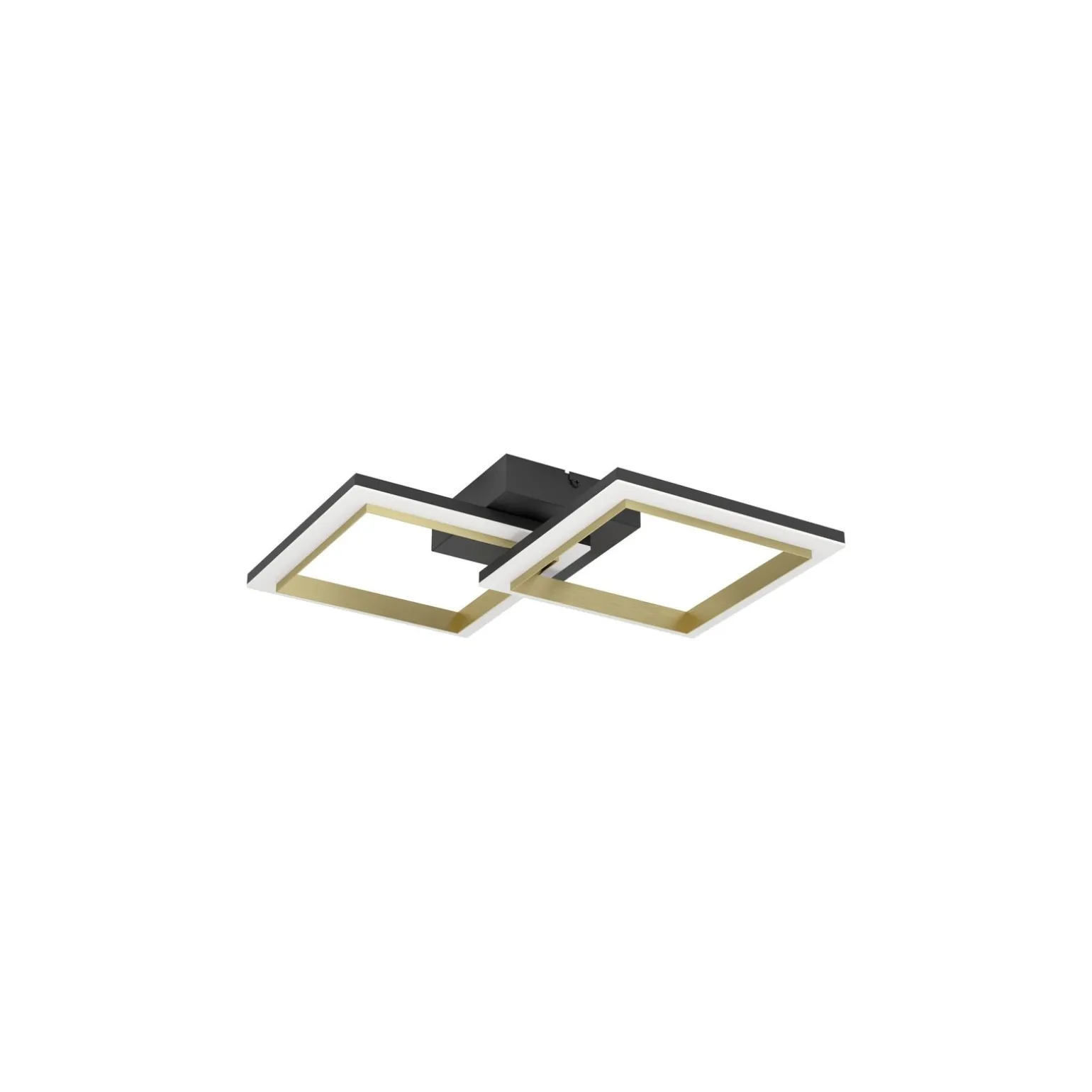 Eglo Taklampa Calliera Stål Svart Guld 18.4W 2500lm - 840 Kallvit | IP20 - Dimbar