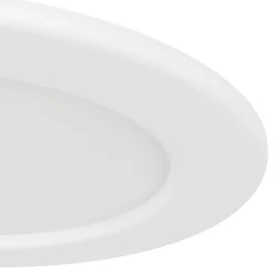 Eglo Taklampa Fueva 6-z Plast Vit 5W 620lm - 827-865 Justerbar Vit | 120mm - IP44 - Dimbar