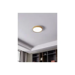 Eglo Taklampa Musurita Stål Trä Vit 14.6W 1600lm - 830 Varm Vit | IP20