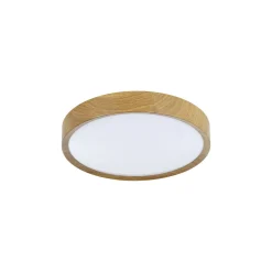Eglo Taklampa Musurita Stål Trä Vit 14.6W 1600lm - 830 Varm Vit | IP20