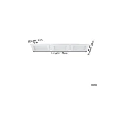 Eglo Taklampa Padrogia-Z Stål Vit 9.7W 1170lm - 827-865 Justerbar Vit + RGB | IP20 - Zigbee Dimbar