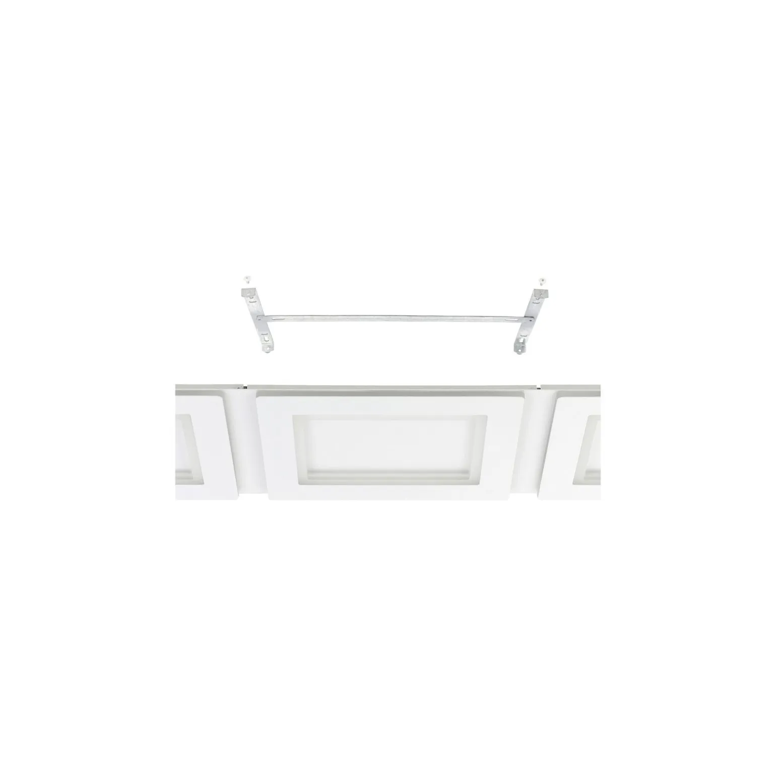 Eglo Taklampa Padrogia-Z Stål Vit 9.7W 1170lm - 827-865 Justerbar Vit + RGB | IP20 - Zigbee Dimbar