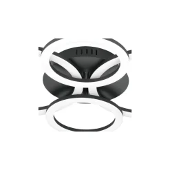 Eglo Taklampa Parrapos-Z Stål Svart 6.5W 5800lm - 830-865 Justerbar Vit | IP20 - Zigbee Dimbar