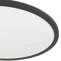 Eglo Taklampa Rovito-r Plast Svart 168W 2900lm - 827-865 Justerbar Vit | 500mm - IP44 - Dimbar