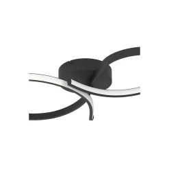 Eglo Taklampa Serpins Stål Svart 21W 2500lm - 830 Varm Vit
