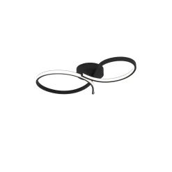 Eglo Taklampa Serpins Stål Svart 21W 2500lm - 830 Varm Vit