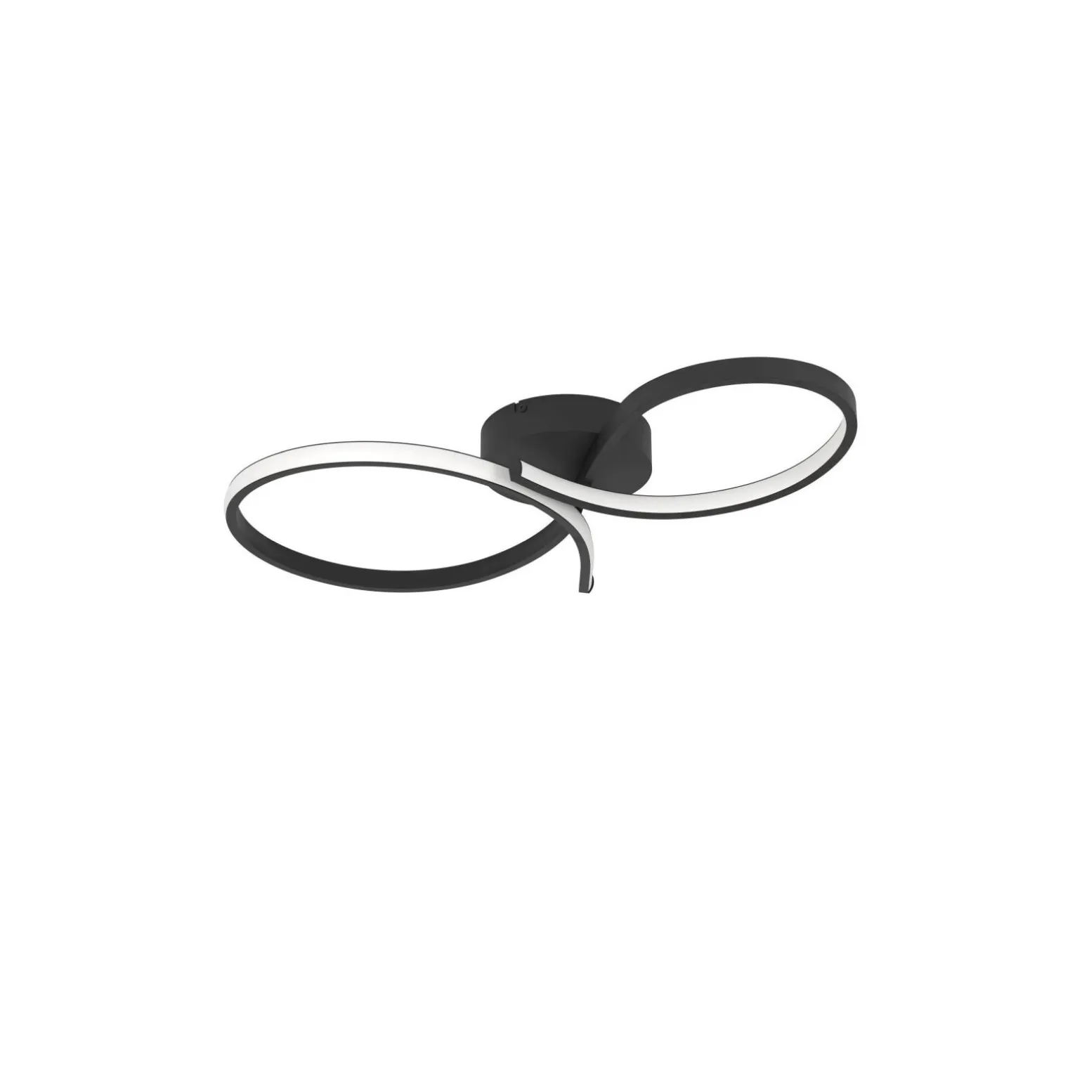 Eglo Taklampa Serpins Stål Svart 21W 2500lm - 830 Varm Vit