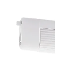 Eglo Vägglampa Bari 1 Vit | IP20 - Passande för 2x E14