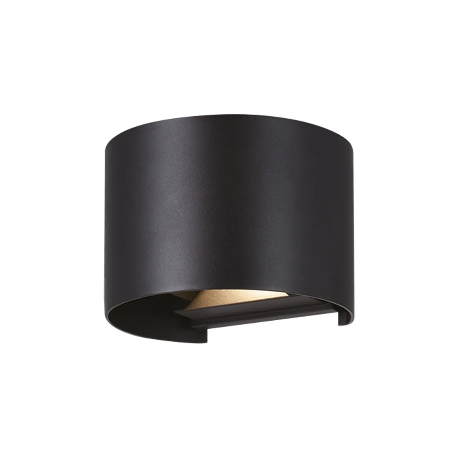 Eglo Vägglampa Calpino 3 Aluminium Svart Up & Down 2W 420lm - 830 Varm Vit | IP54