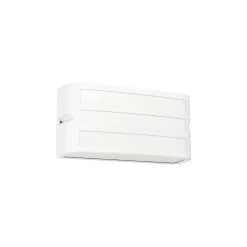Eglo Vägglampa Camarda Aluminium Vit | IP54 - Passande för 1x E27