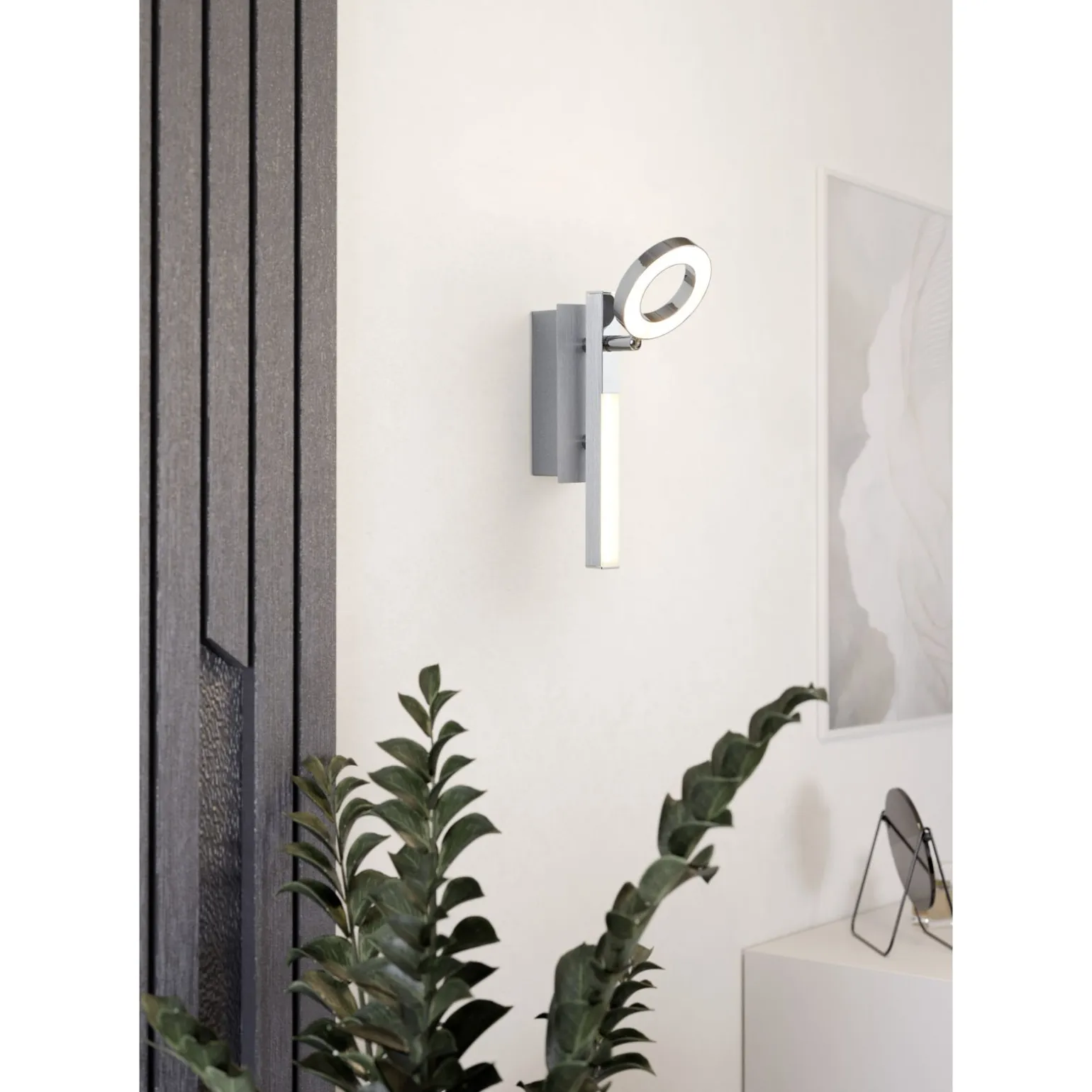 Eglo Vägglampa Cardillio 1 Aluminium Aluminium 3W 440lm - 830 Varm Vit
