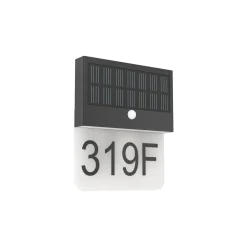 Eglo Vägglampa Conettimara Solar Svart 6W 700lm - 830 Varm Vit | IP44 - Ljussensor