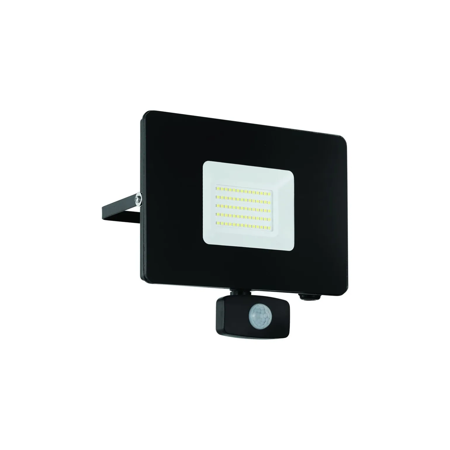 Eglo Vägglampa Faedo 3 Aluminium Svart 53W 5800lm - 850 Kallvit | IP44 - Rörelsesensor