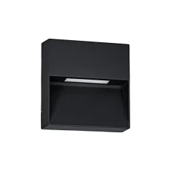 Eglo Vägglampa Maruggio Aluminium Svart 4W 520lm - 830-840-850-865 CCT | IP65