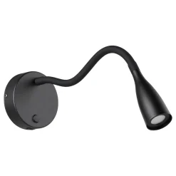 Eglo Vägglampa Olivandino Stål Svart 38W 320lm - 830 Varm Vit