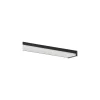 Eglo Vägglampa Pandella 2 Aluminium Svart Badrumsbelysning 11W 1400lm - 840 Kallvit | IP44