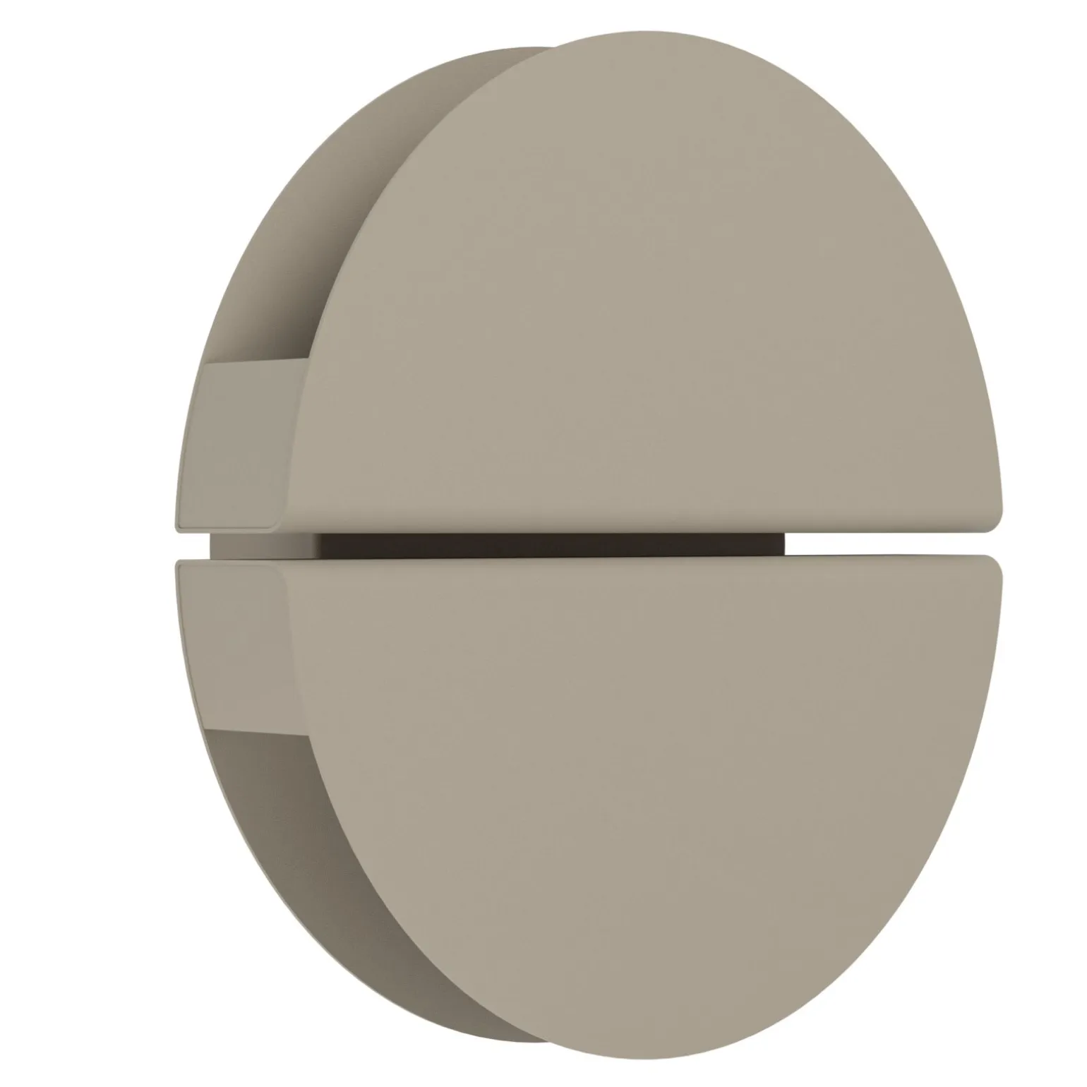 Eglo Vägglampa Pianosa Rostfritt Stål Sanded 45W 620lm - 827-865 Justerbar Vit | IP44