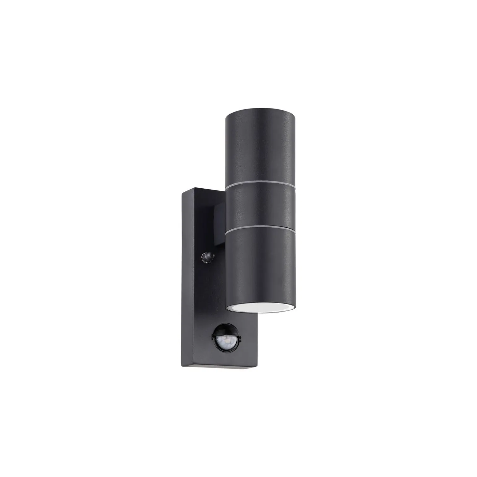 Eglo Vägglampa Riga 5 Stål Antracit Up & Down 2W 250lm - 830 Varm Vit | IP44 - Rörelsesensor
