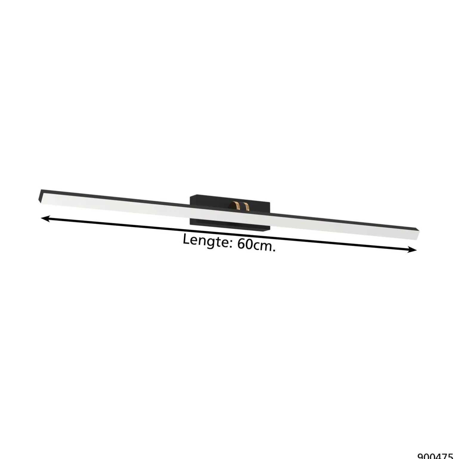 Eglo Vägglampa Verdello Plast Svart Vit 5W 750lm - 830-865 Justerbar Vit | IP44