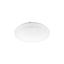 Eglo Vägg och Taklampa Frania-S Stål Vit 14.6W 1600lm - 830 Varm Vit | IP20