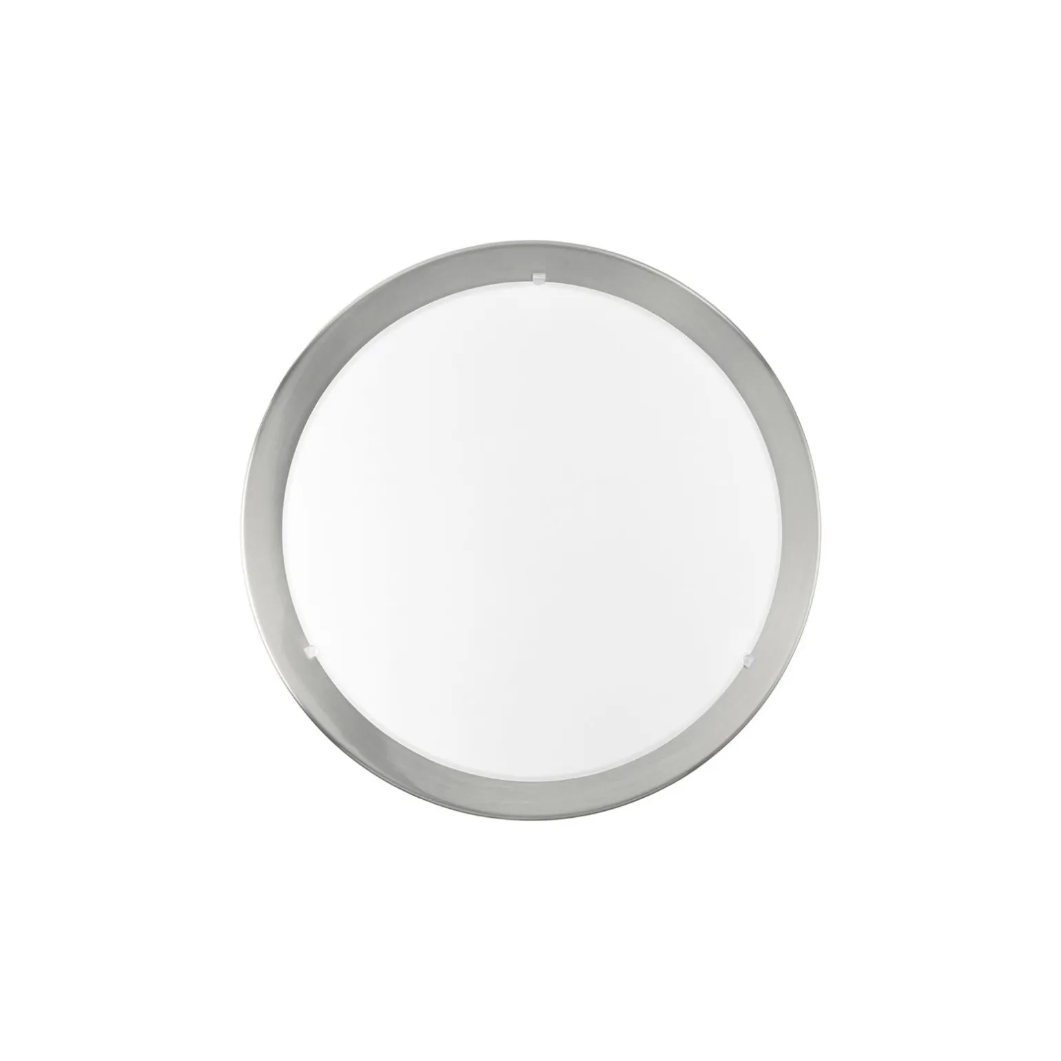 Eglo Vägg och Taklampa Planet Stål Satin Nickel | IP20 - Passande för 1x E27