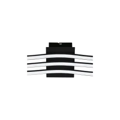 Eglo Vägg och Taklampa Roncade 1 Stål Aluminium Svart 21W 2800lm - 830 Varm Vit | IP20
